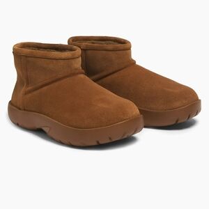 Bottega Veneta Snap Shearling Ankle Boots